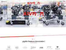 Tablet Screenshot of kivnon.com